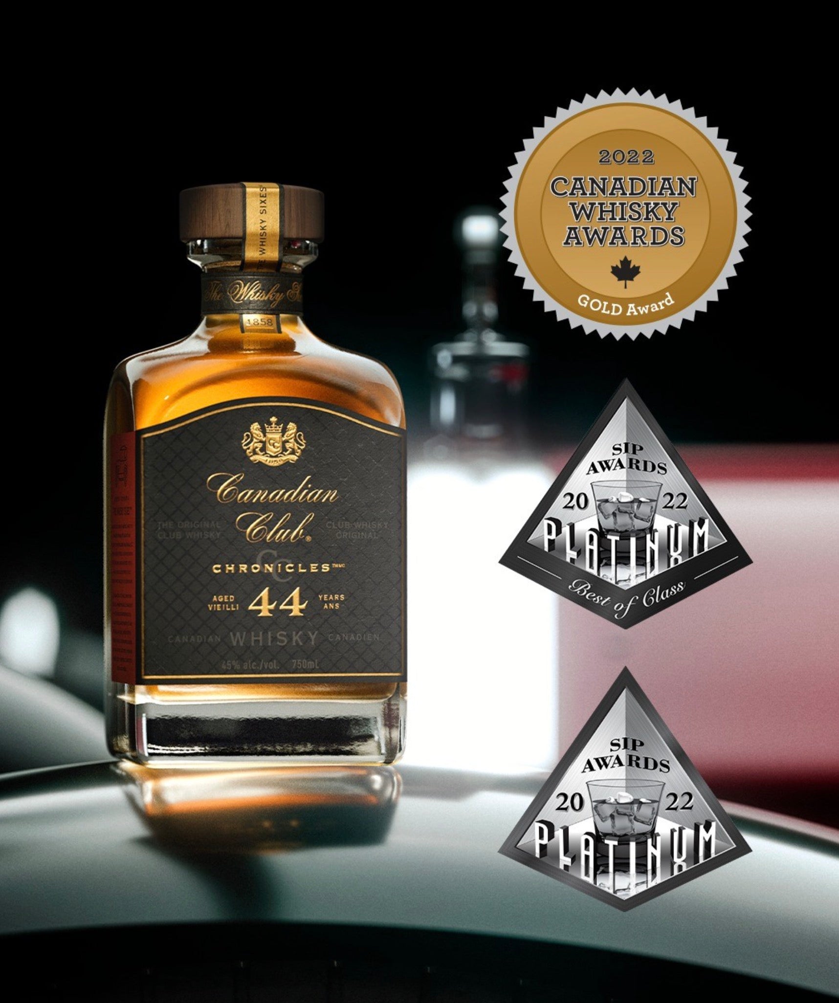 Canadian Club "Issue No. 4" Chronicles 44 Year Old Canadian Whiskey
