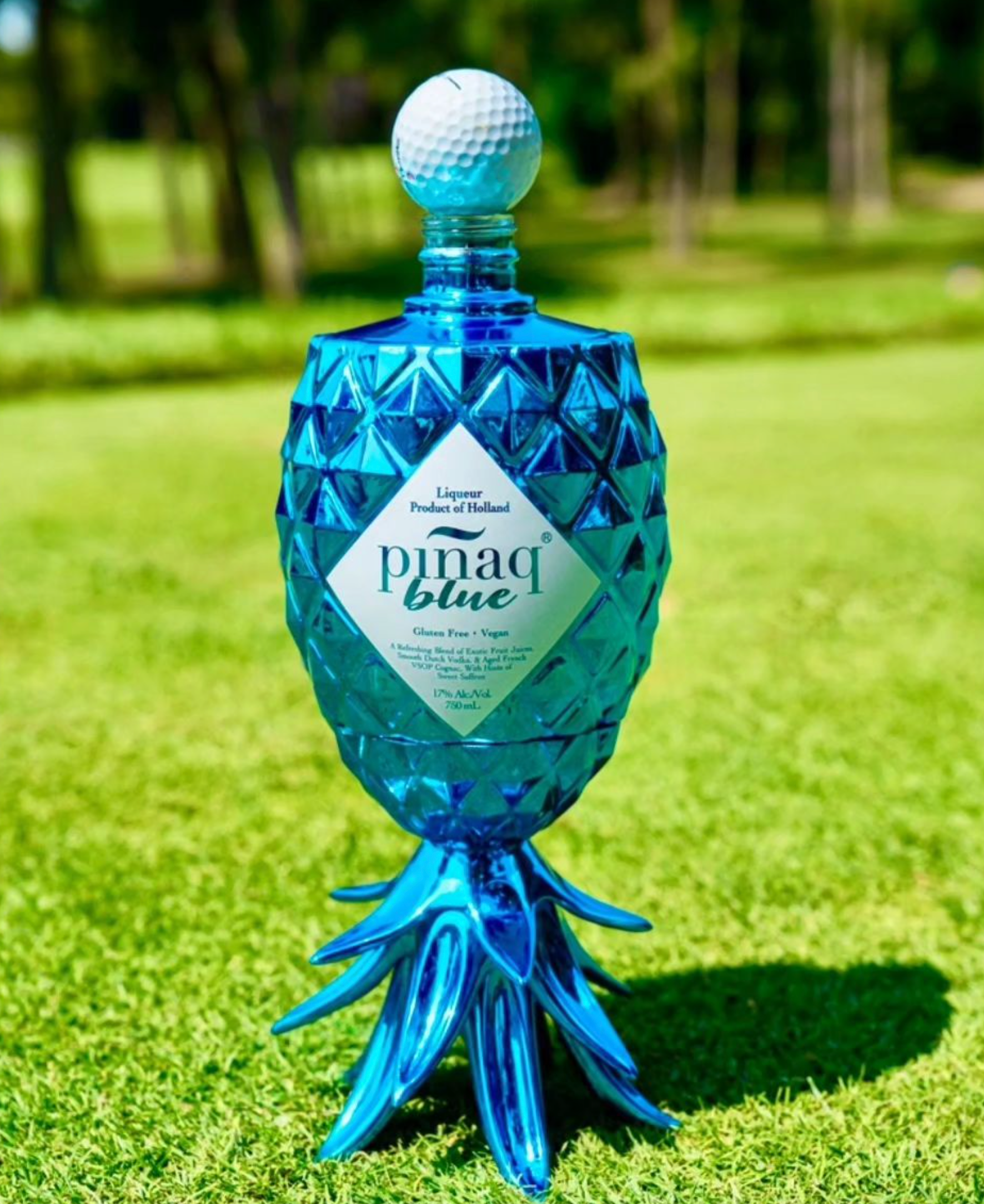 Piñaq Blue Saffron Liqueur