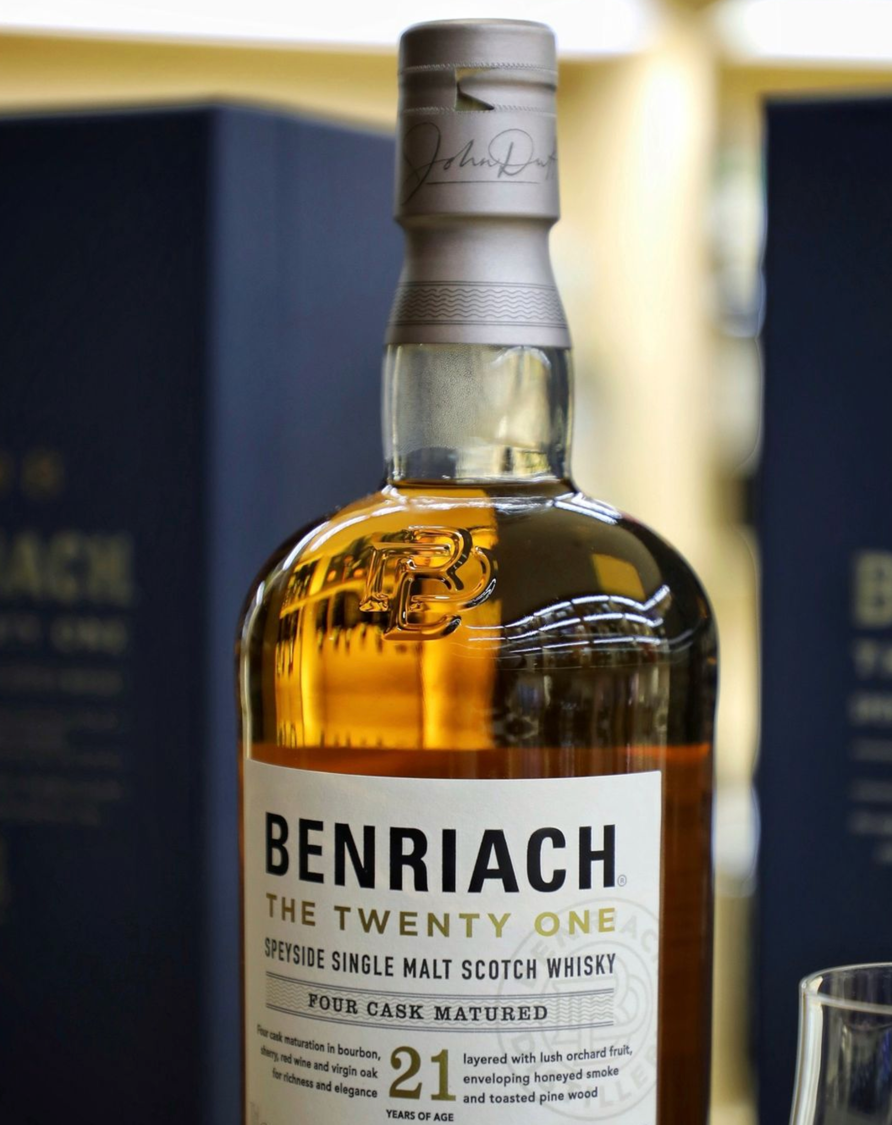 Benriach 21 Year Speyside Single Malt Scotch