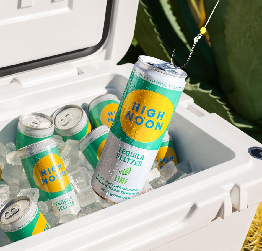High Noon Lime Hard Seltzer (4 Pack) 355ml