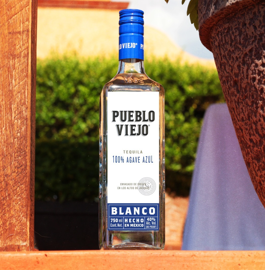 Pueblo Viejo Blanco Tequila