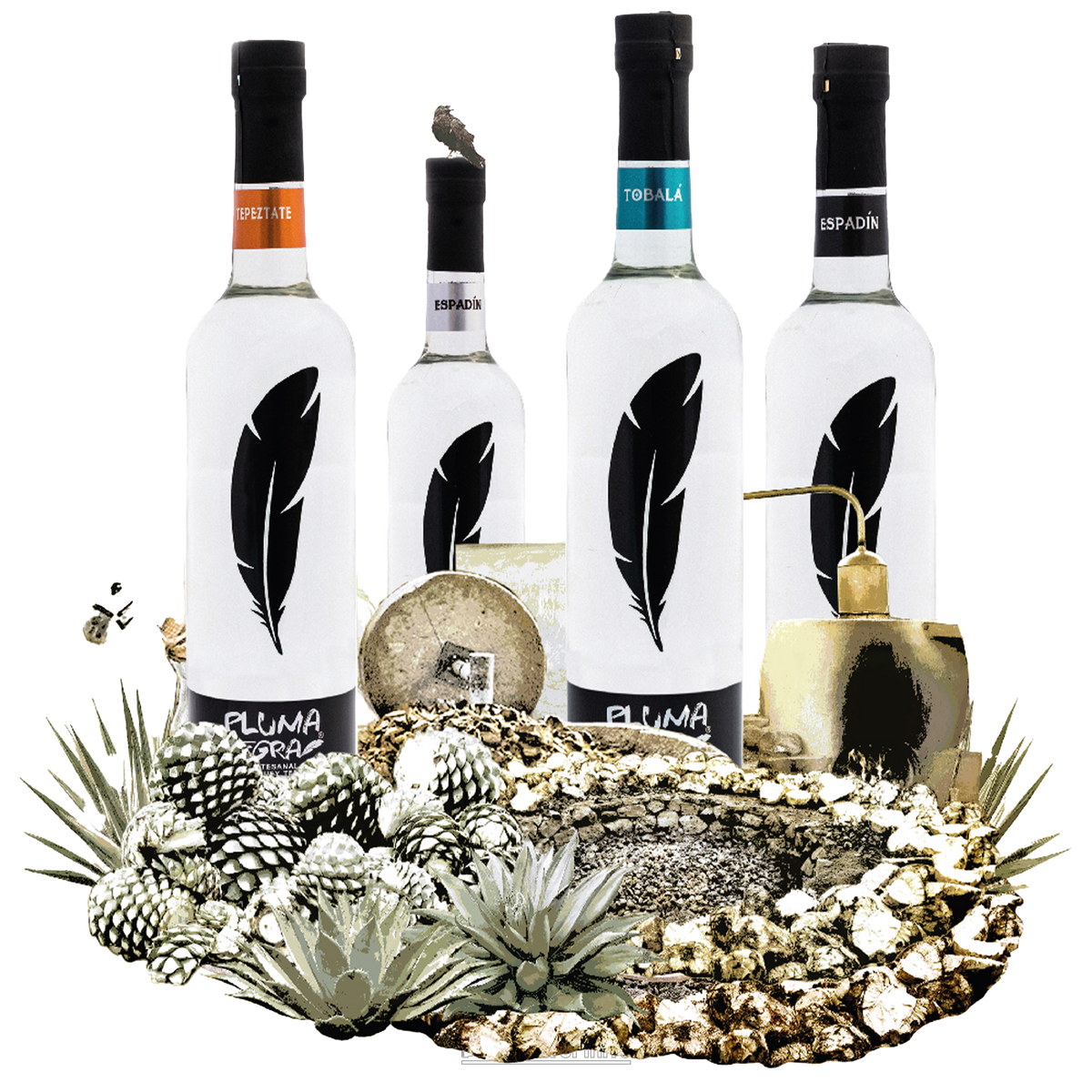 Pluma Negra Tobala Blue Label Mezcal