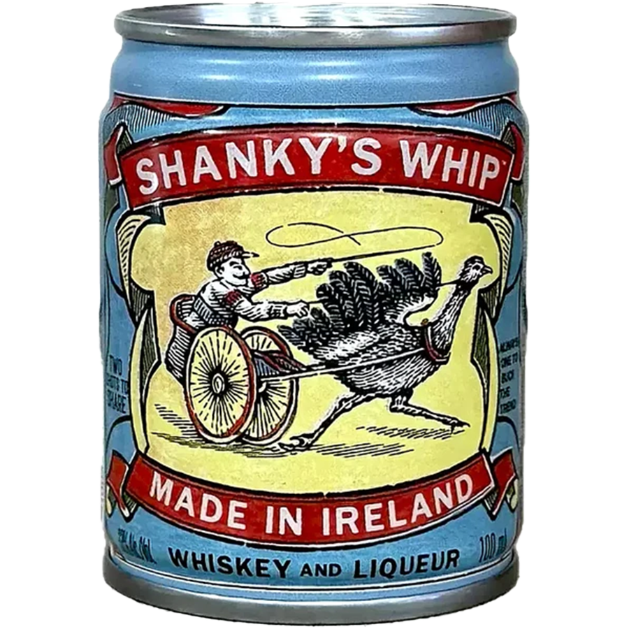 Shanky's Whip Black Irish Whiskey 100ml (12 Pack Shot)