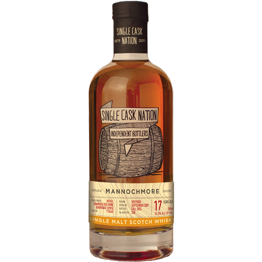 Single Cask Nation Mannochmore 17 Year Single Malt Scotch Whisky