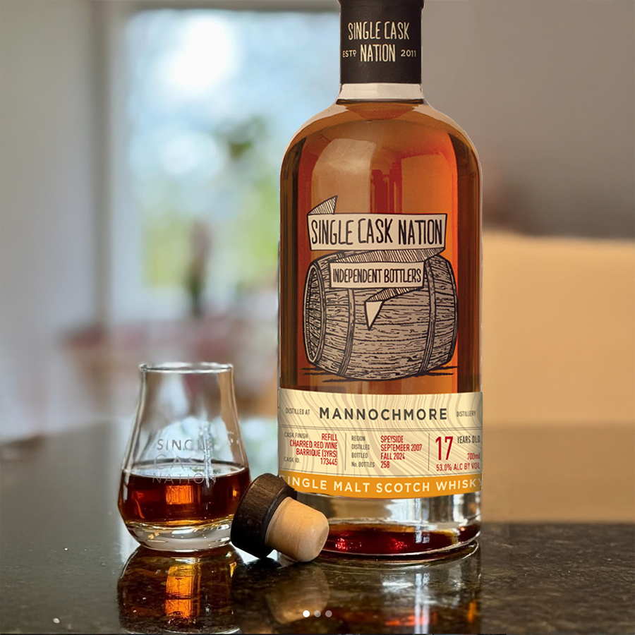 Single Cask Nation Mannochmore 17 Year Single Malt Scotch Whisky