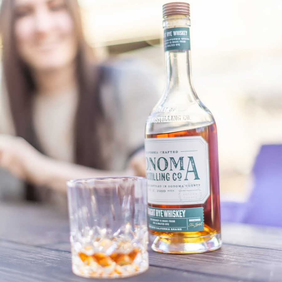 Sonoma Distilling Cherrywood Smoked Rye Whiskey