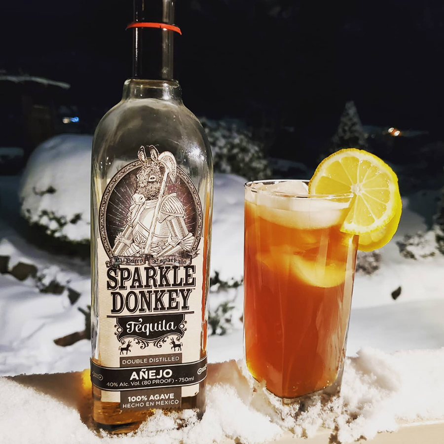 Sparkle Donkey Añejo Tequila
