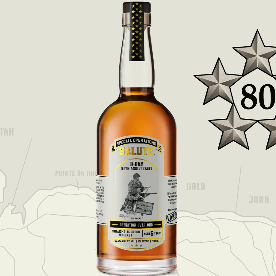 Special Operations Salute D-Day 80th Edition Land Bourbon