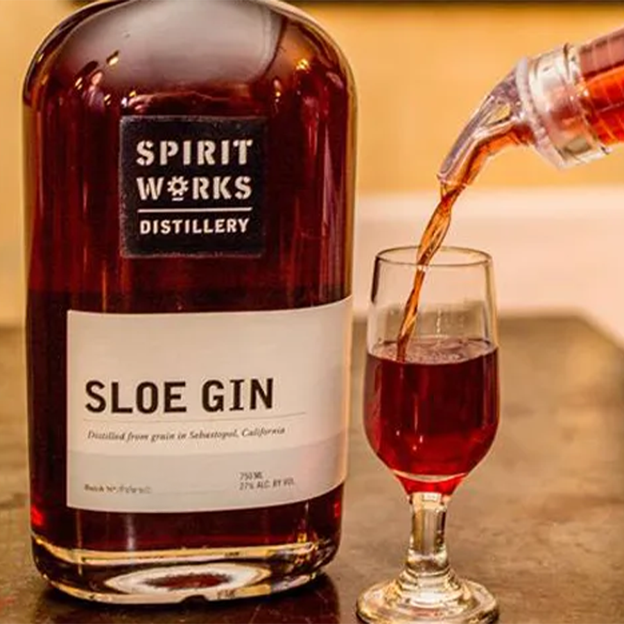 Spirit Works Distillery Barrel Reserve Sloe Gin Batch 015