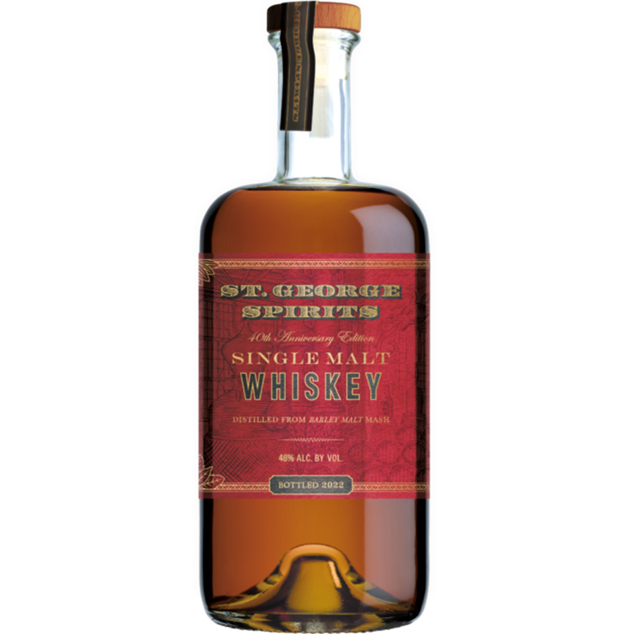 St George 40th Anniversary Edition Single Malt Whiskey