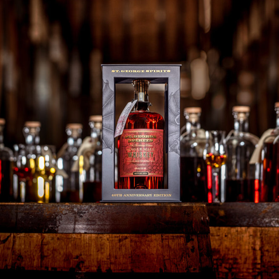 St George 40th Anniversary Edition Single Malt Whiskey