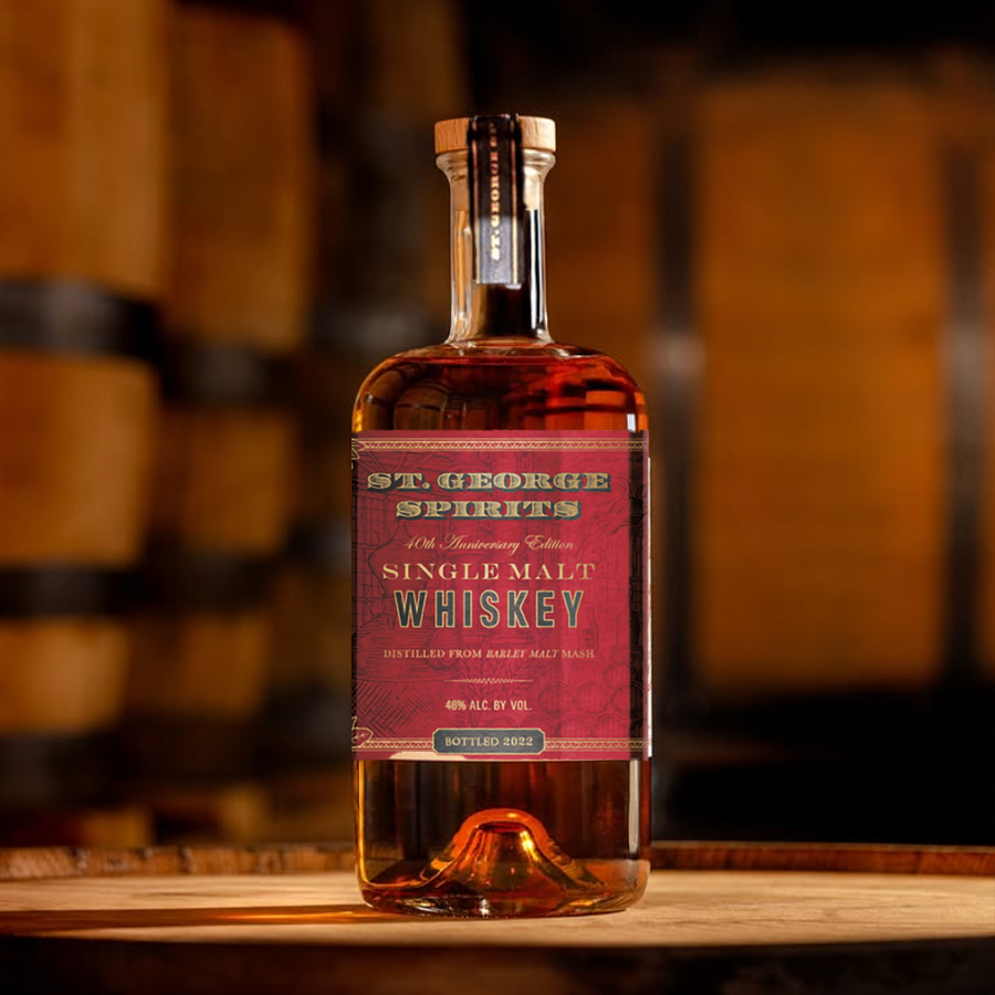 St George 40th Anniversary Edition Single Malt Whiskey