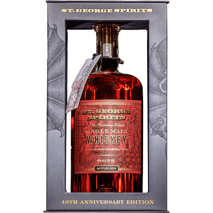 St George 40th Anniversary Edition Single Malt Whiskey