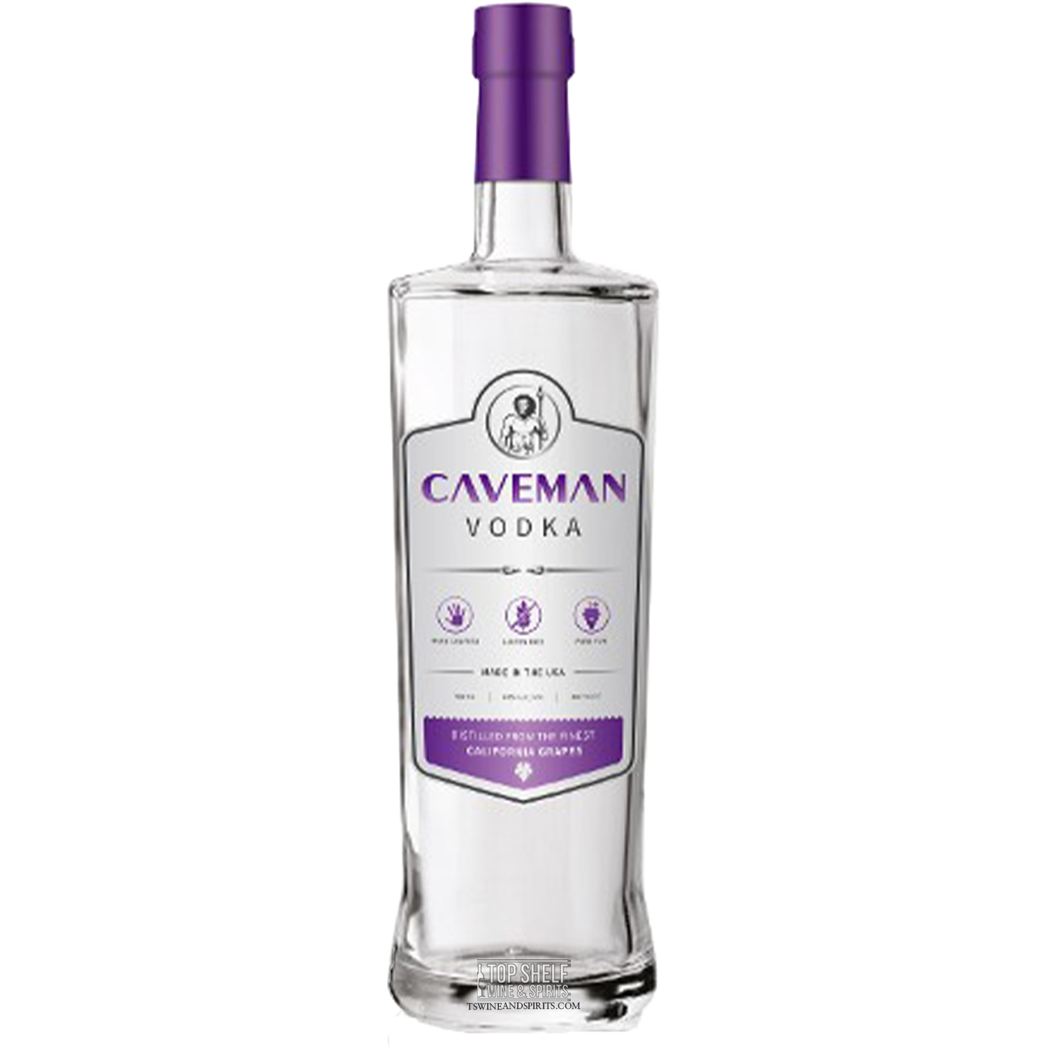 Caveman Vodka Delivery & Engraving Available