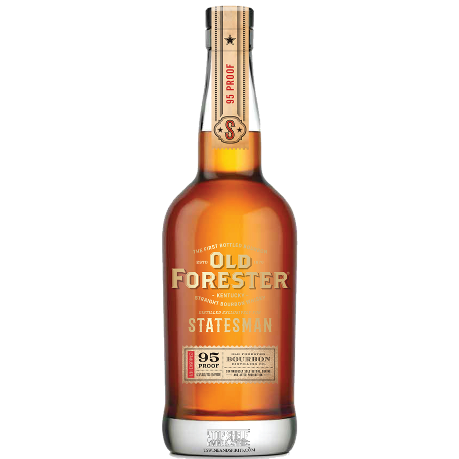 Old Forester Statesman Straight Bourbon Whiskey