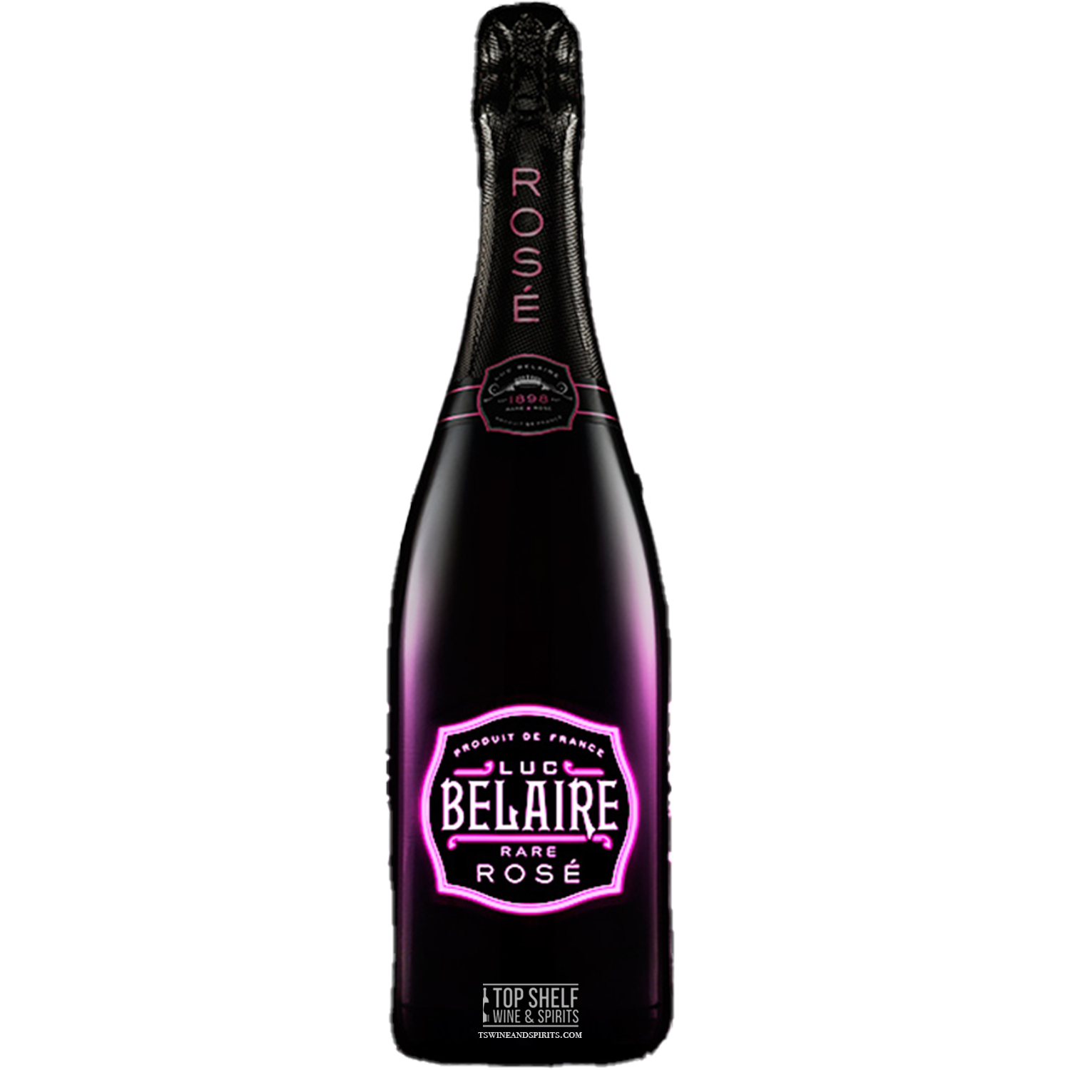 Luc Belaire Rosé (Rare) N.V. Light Up Bottle