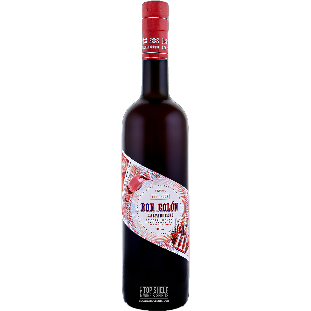 Ron Colón Salvadoreño Coffee High Proof 111 Rum