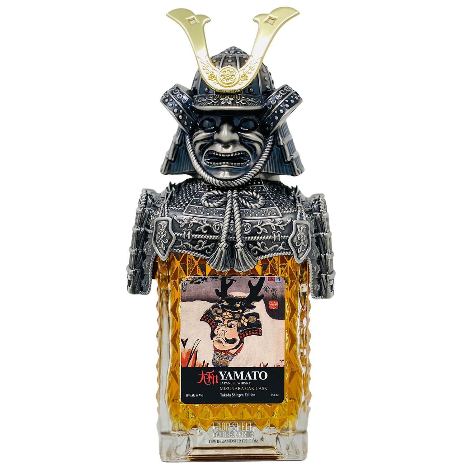 Yamato Mizunara Oak Japanese Whisky (Samurai Takeda Shingen Edition)