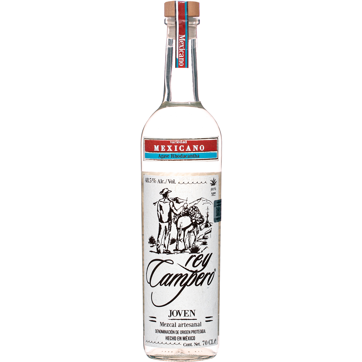 Rey Campero Mexicano Joven Mezcal Artesanal