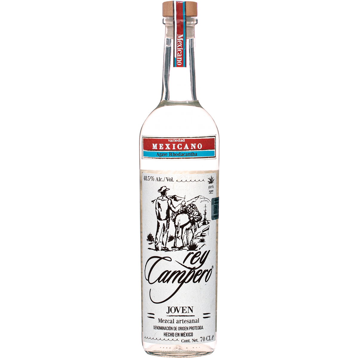 Rey Campero Mexicano Joven Mezcal Artesanal