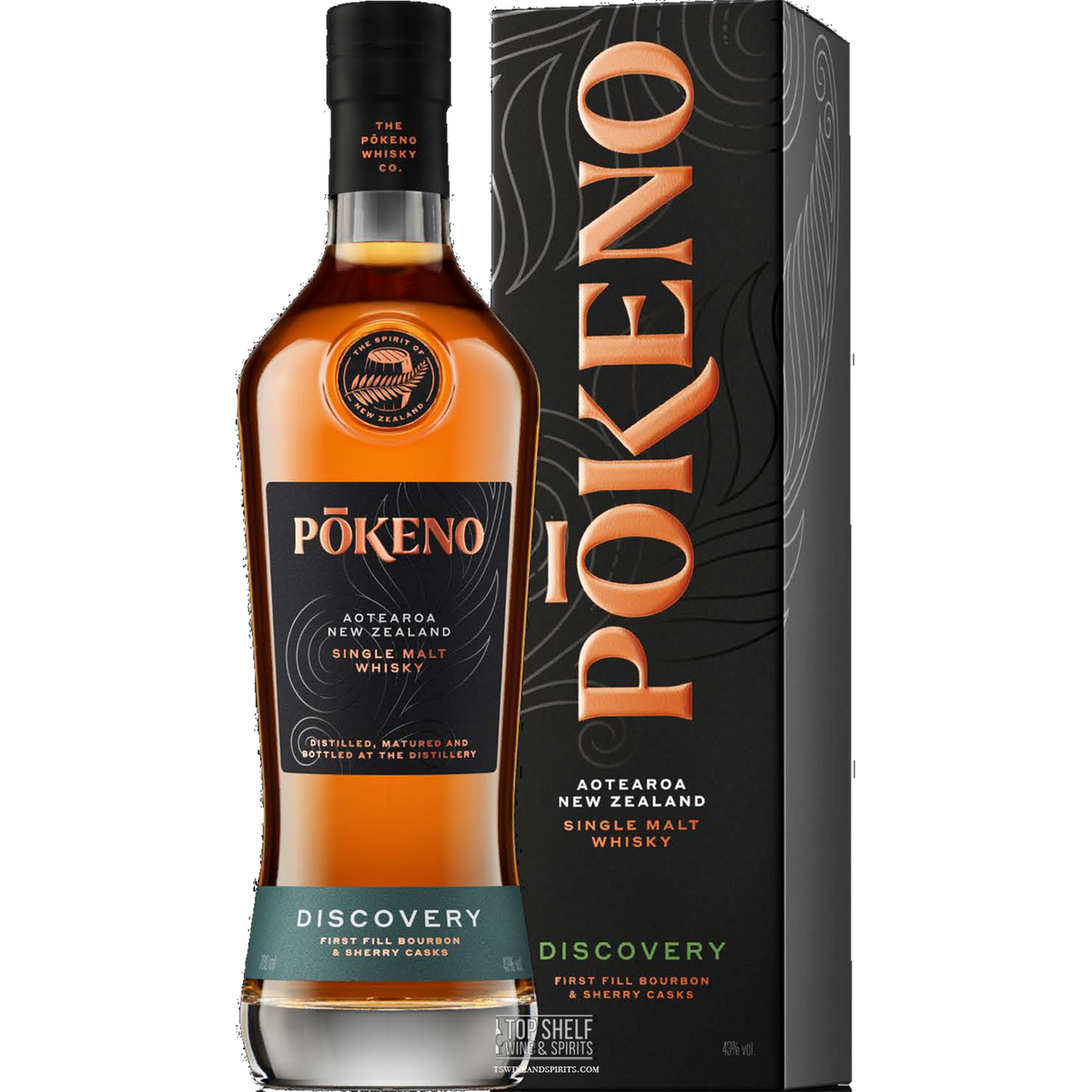 Pōkeno Discovery New Zealand Single Malt Whiskey