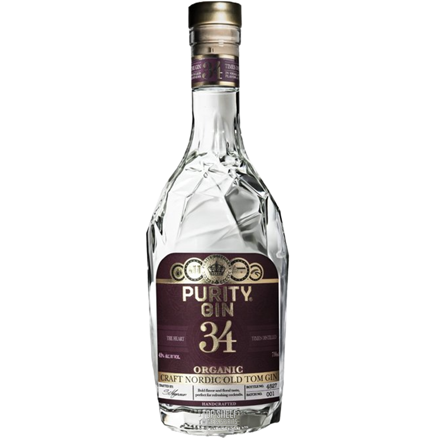 Purity 34 Craft Nordic Old Tom Gin