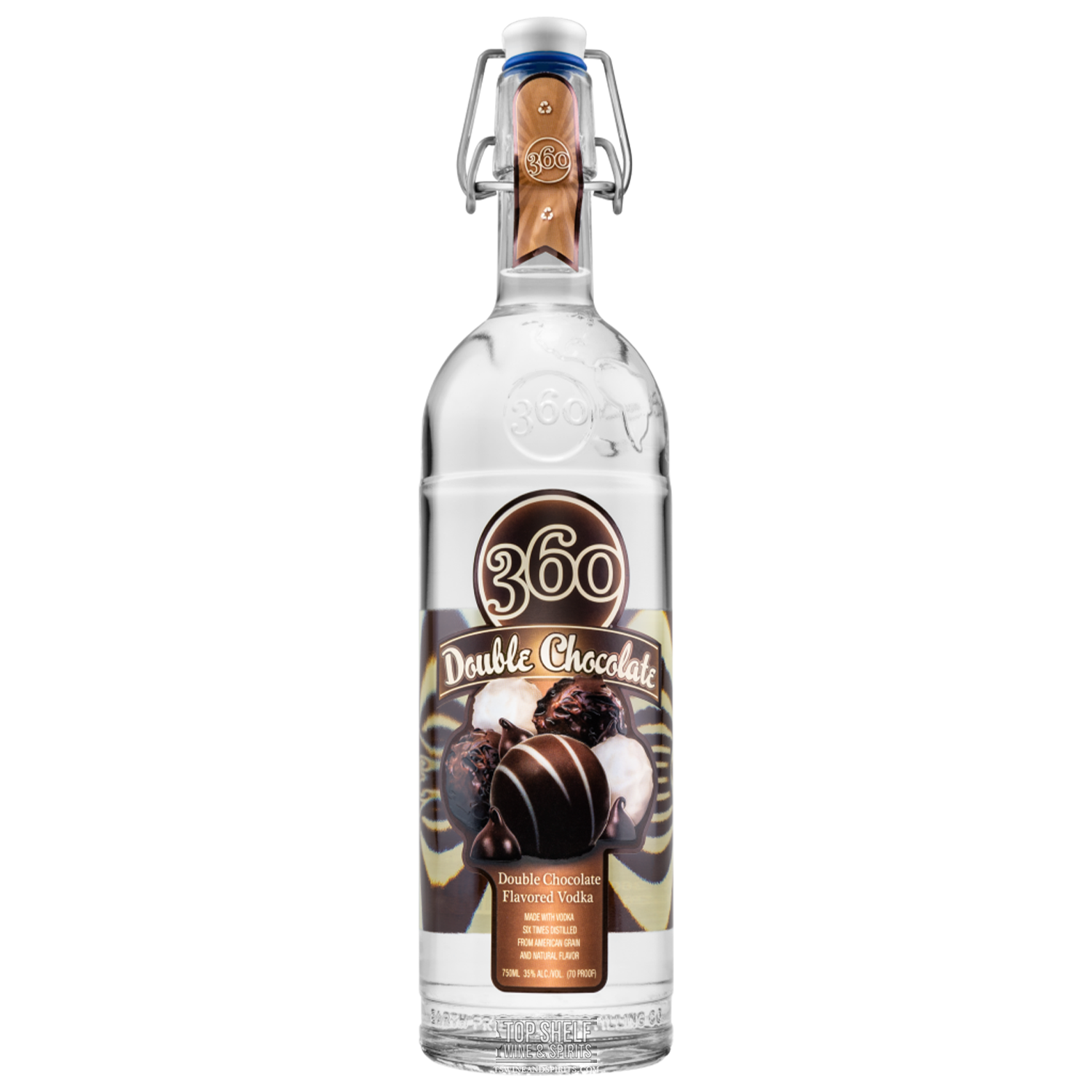 360 Double Chocolate Vodka Delivery & Engraving Available