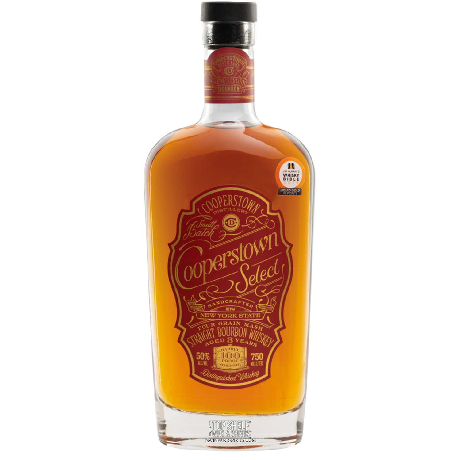 Cooperstown Select Straight Bourbon Whiskey Delivery & Gifting