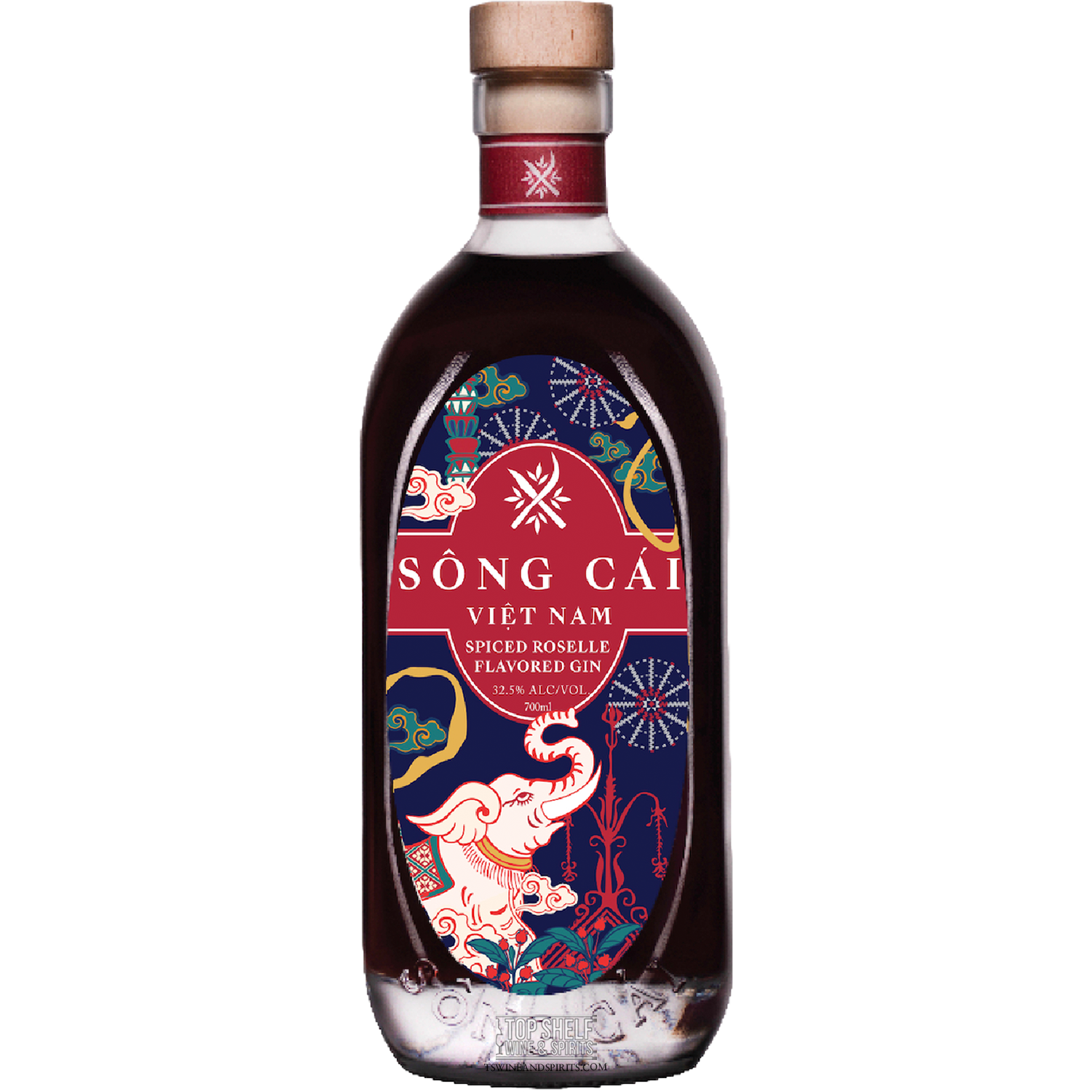 Sông Cái Vietnam Spiced Roselle Gin