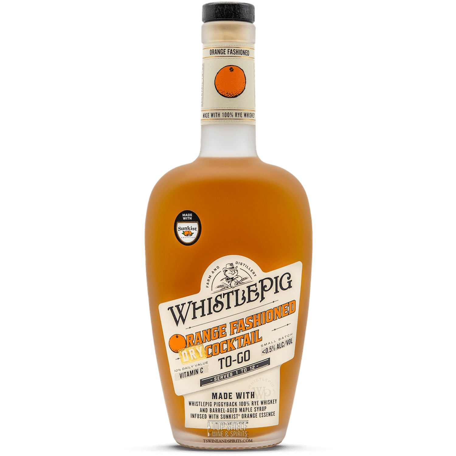 Whistlepig Dry Orange Fashioned