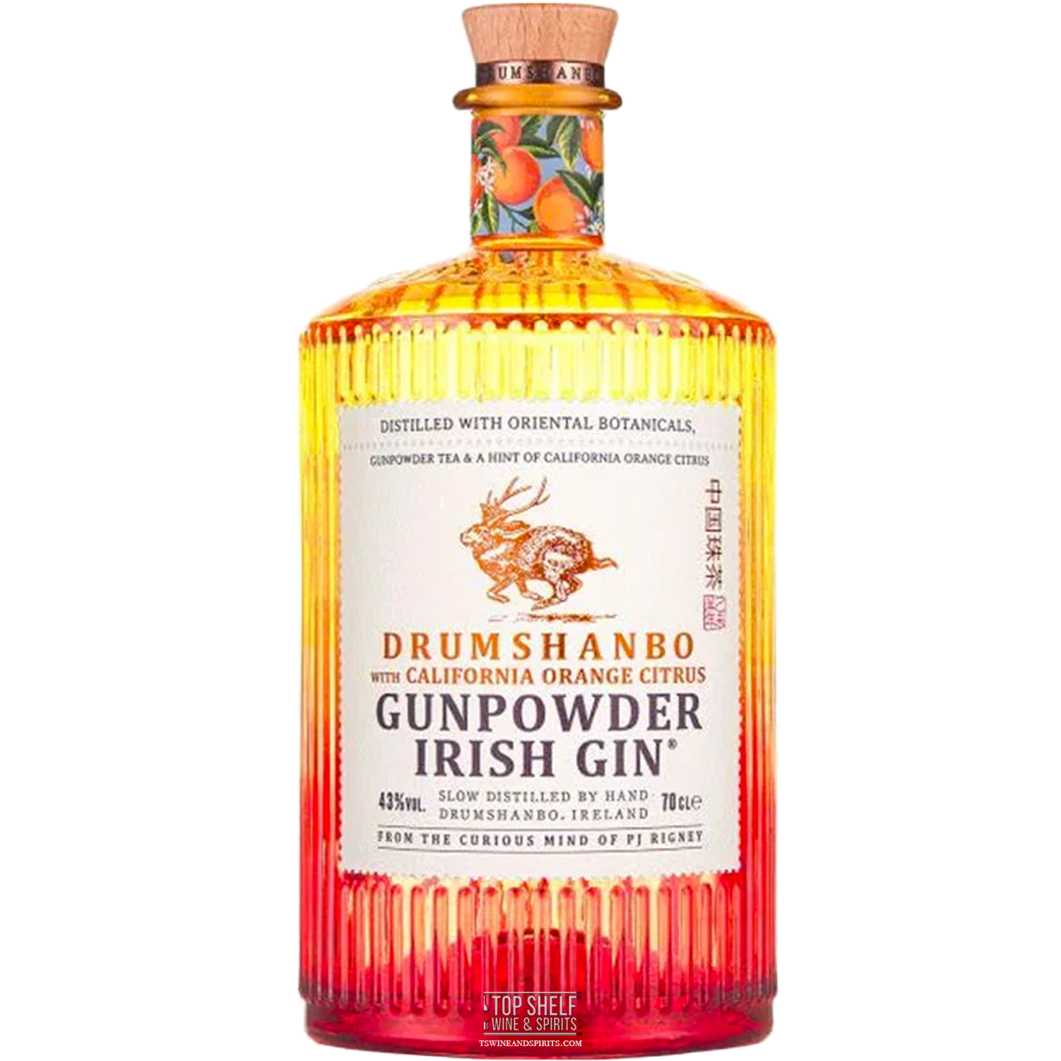 Drumshanbo Gunpowder California Orange Citrus Irish Gin