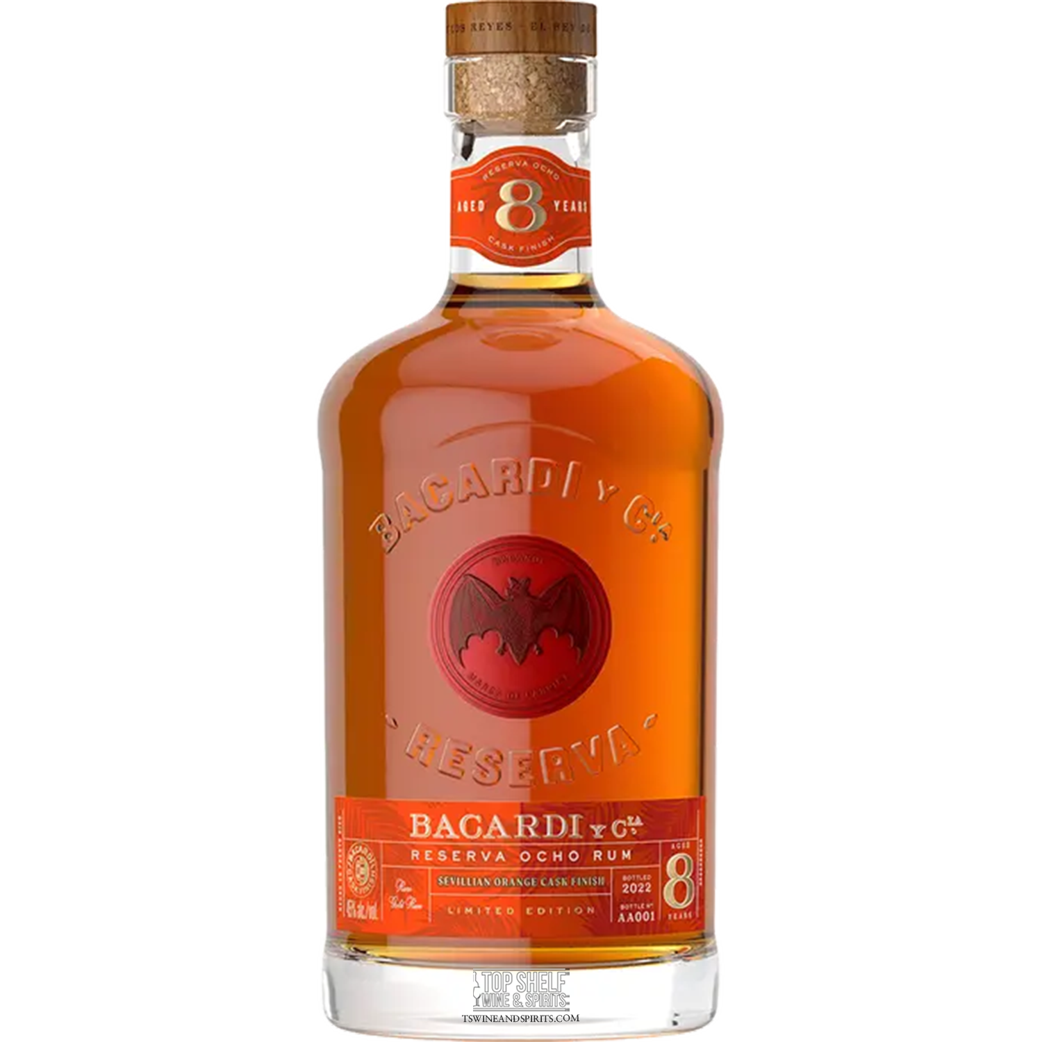 Bacardí Reserva Ocho Sevillian Orange Rum