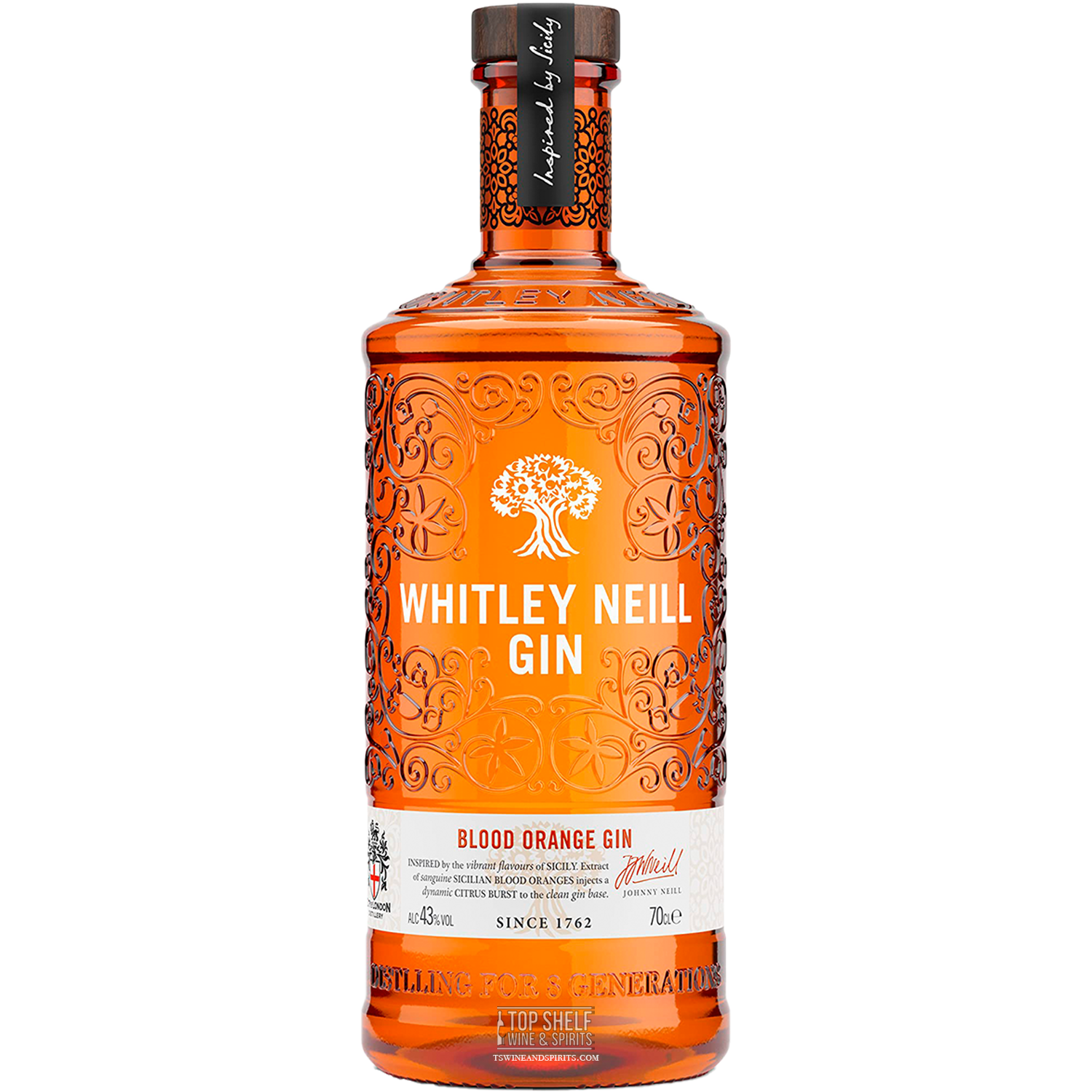 Whitley Neill Blood Orange London Gin