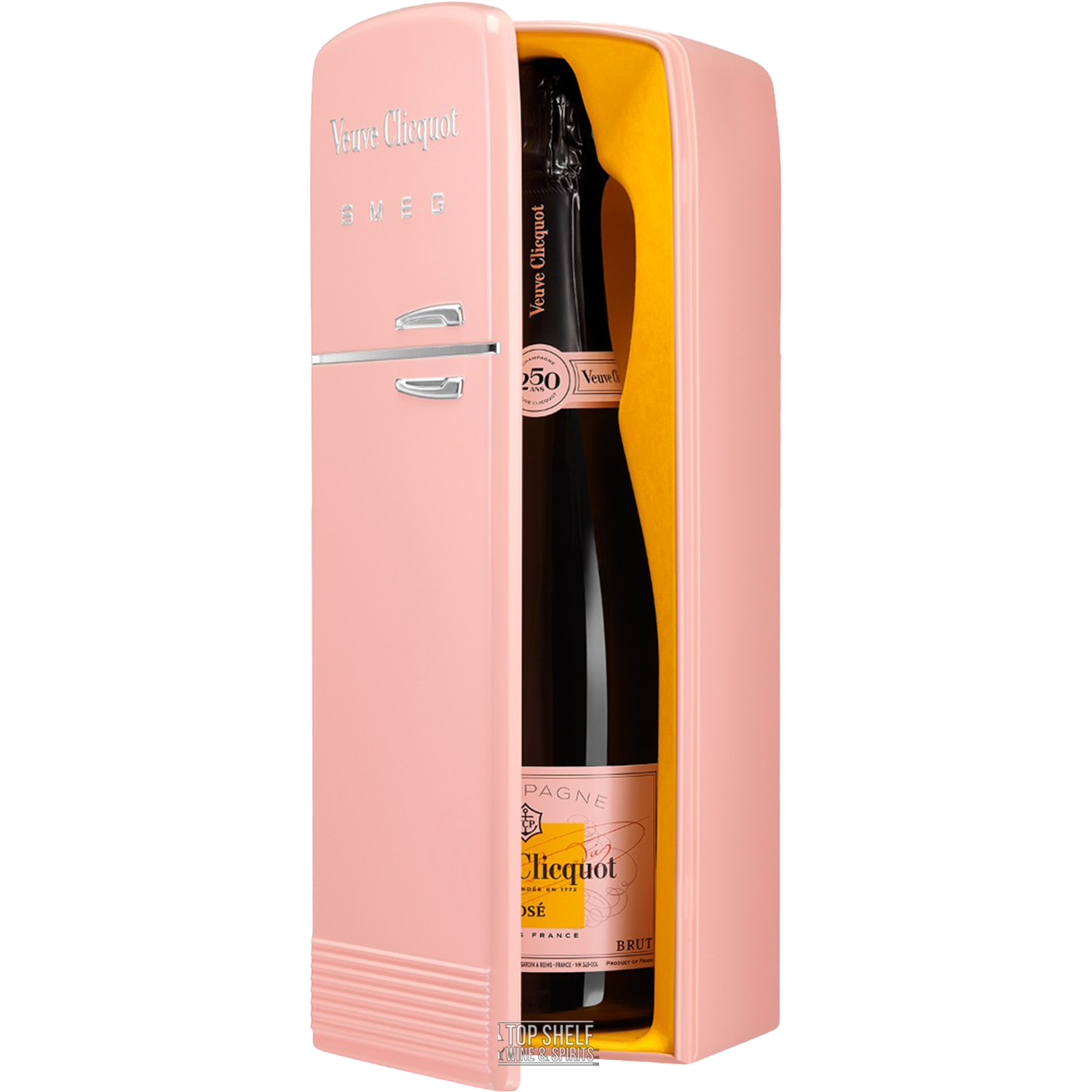 Veuve Clicquot Rosé x SMEG (Fridge Box Limited Edition)