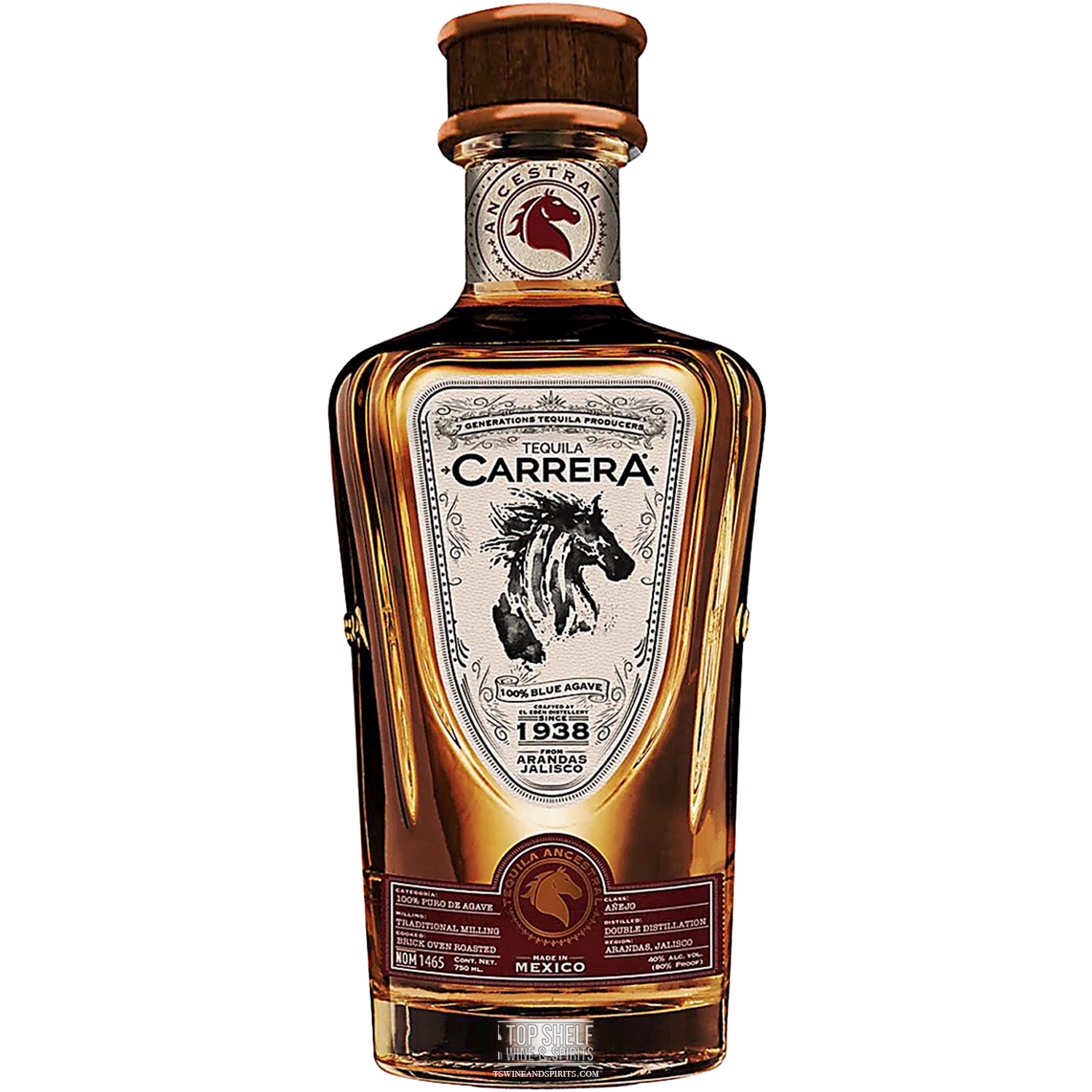 Carrera Añejo Double Distilled Tequila