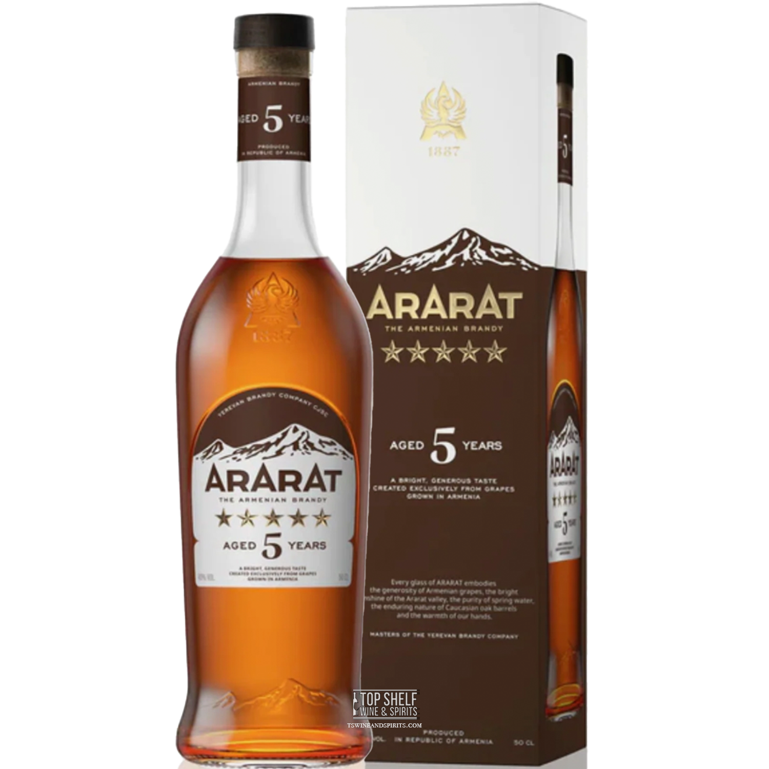 Ararat 5 Year Armenian Brandy