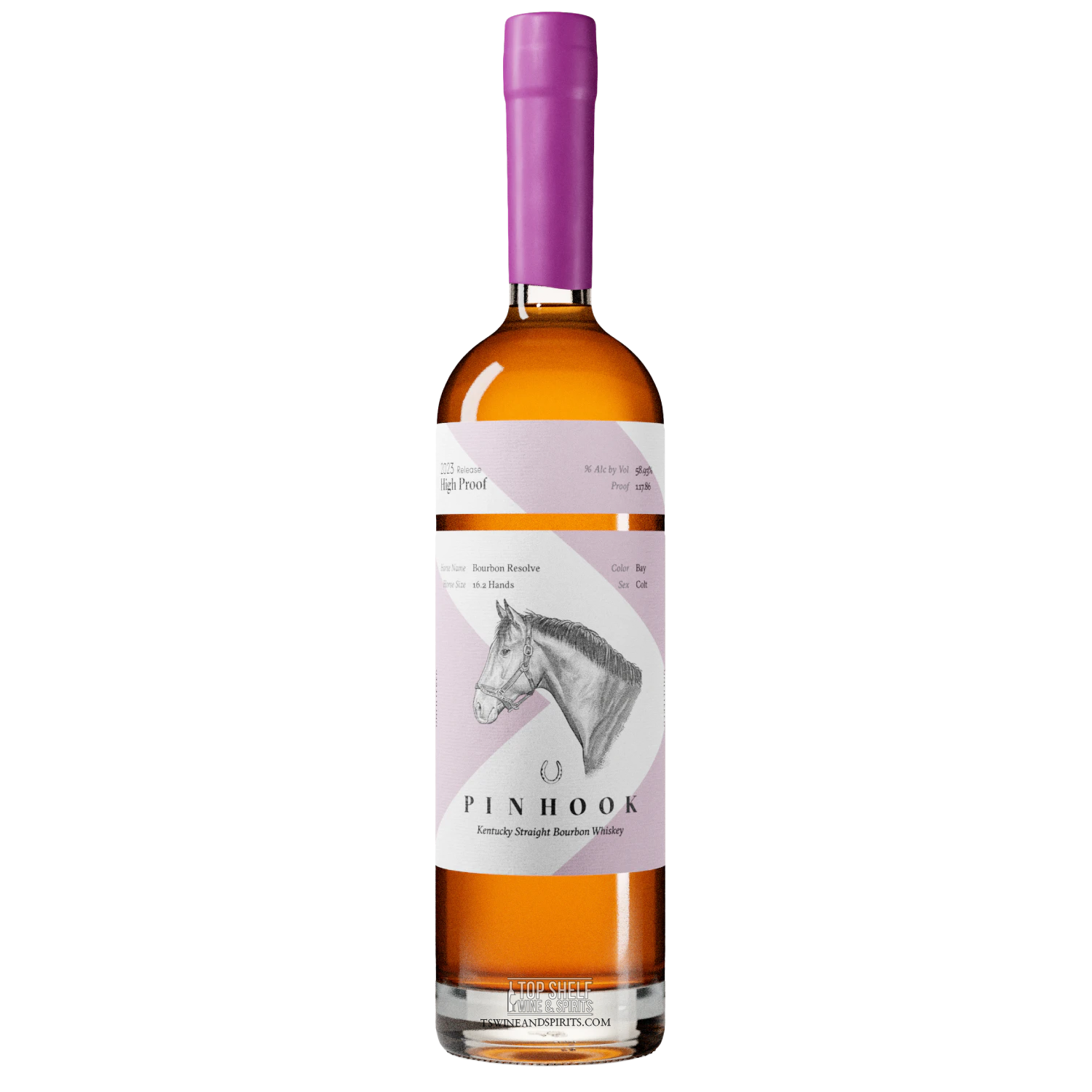 Pinhook Bourbon Resolve 2023 High Proof Straight Bourbon