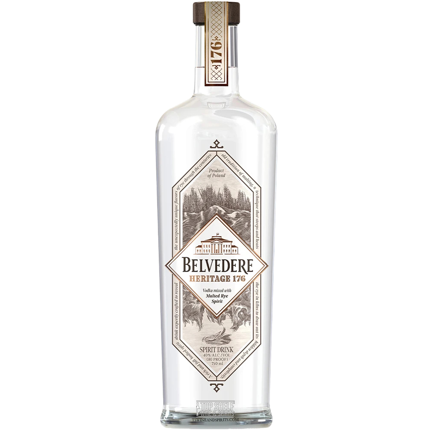 Belvedere Heritage 176 Malted Rye Spirit