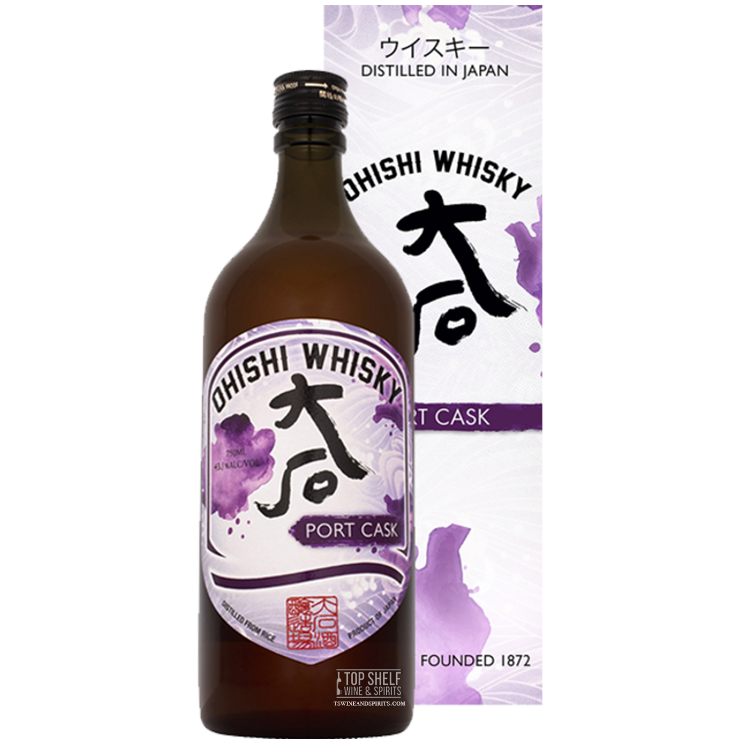 Ohishi Port Cask Japanese Whiskey