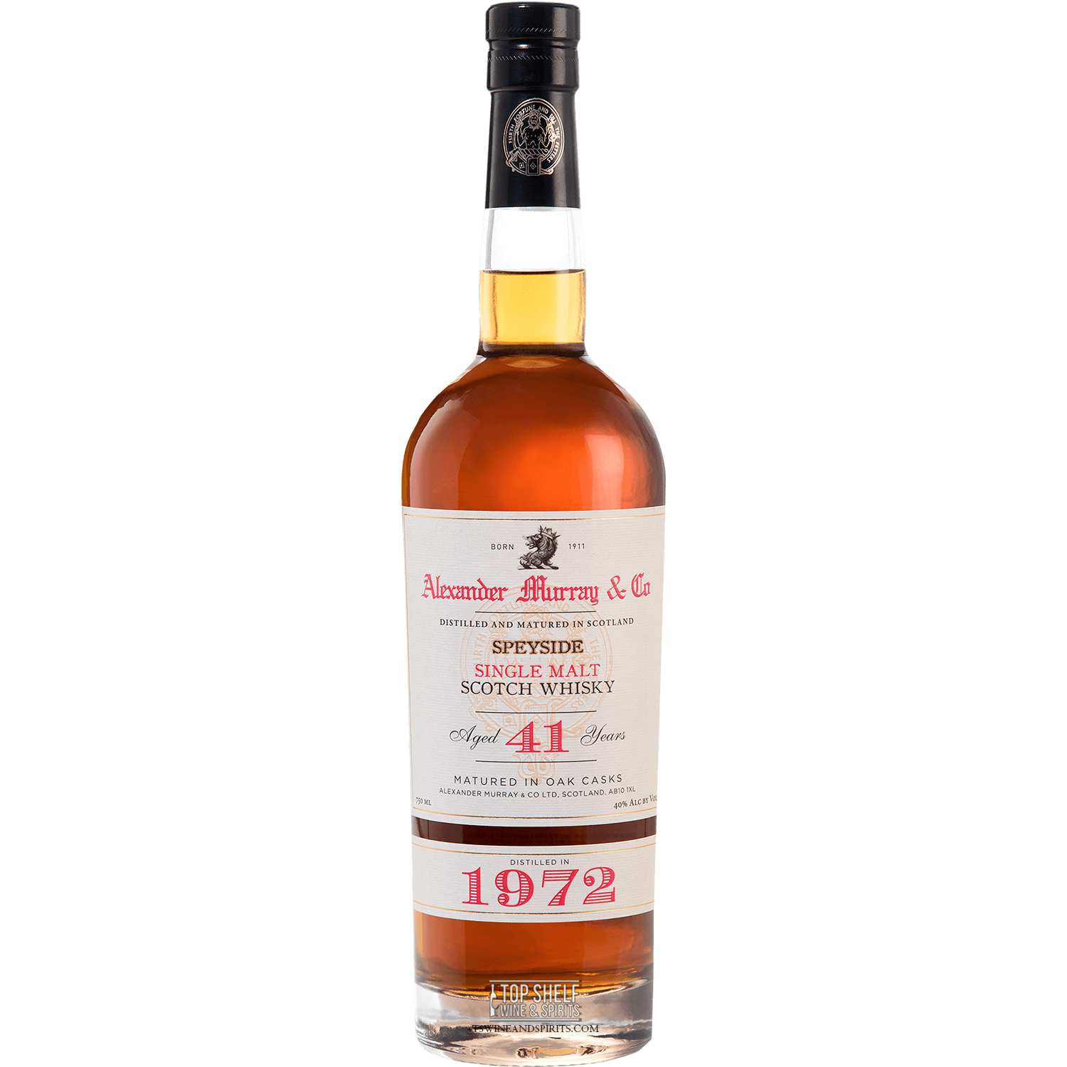 Alexander Murray 41 Year Speyside 1972 Scotch Delivery to Your Home