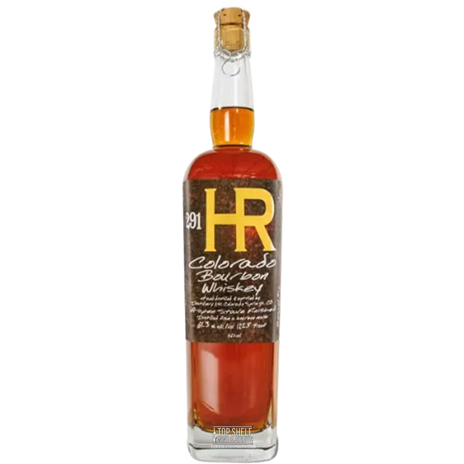 291 Colorado "The HR" Bourbon Whiskey