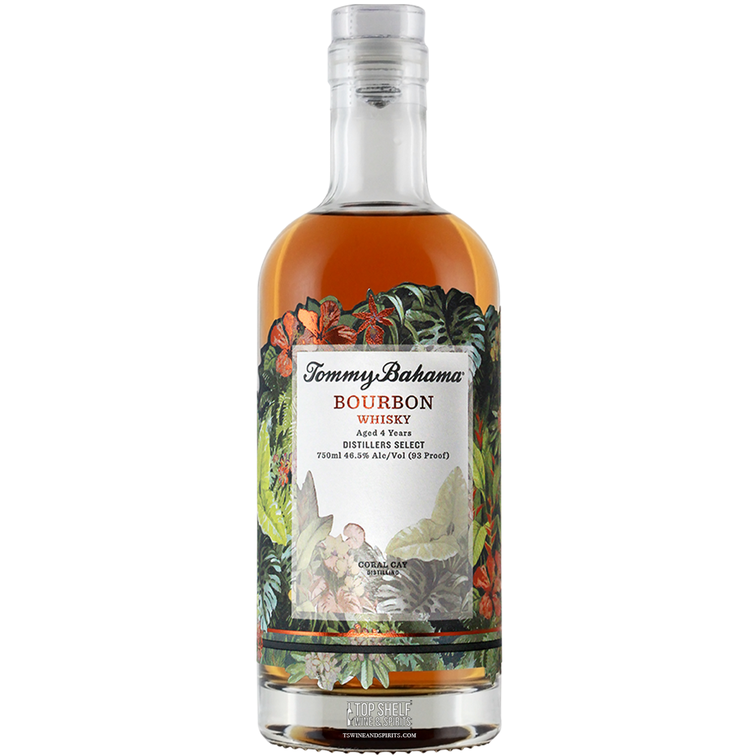 Tommy Bahama 4 Year Bourbon Whiskey