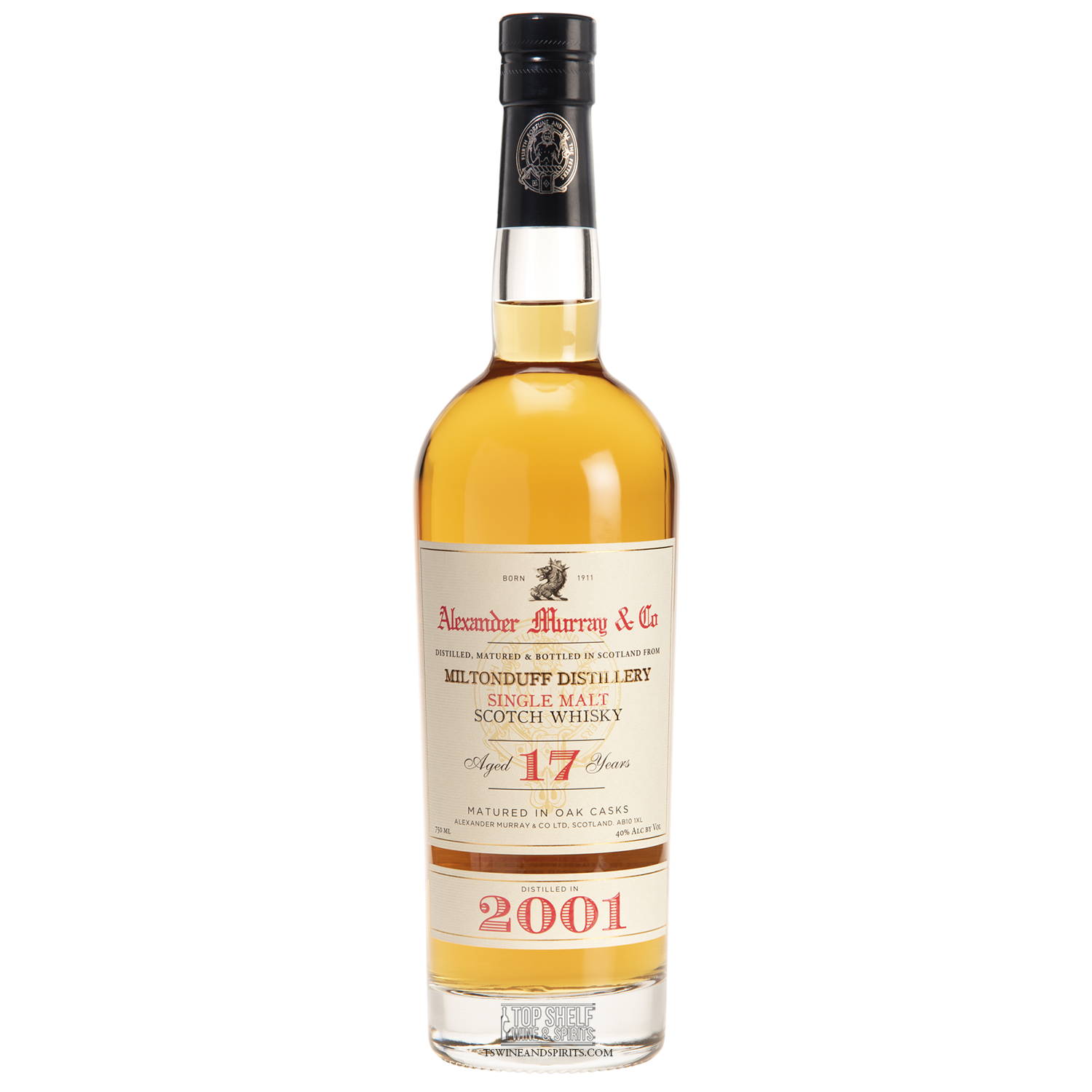 Alexander Murray Miltonduff 17 Year 2001 Single Malt Scotch