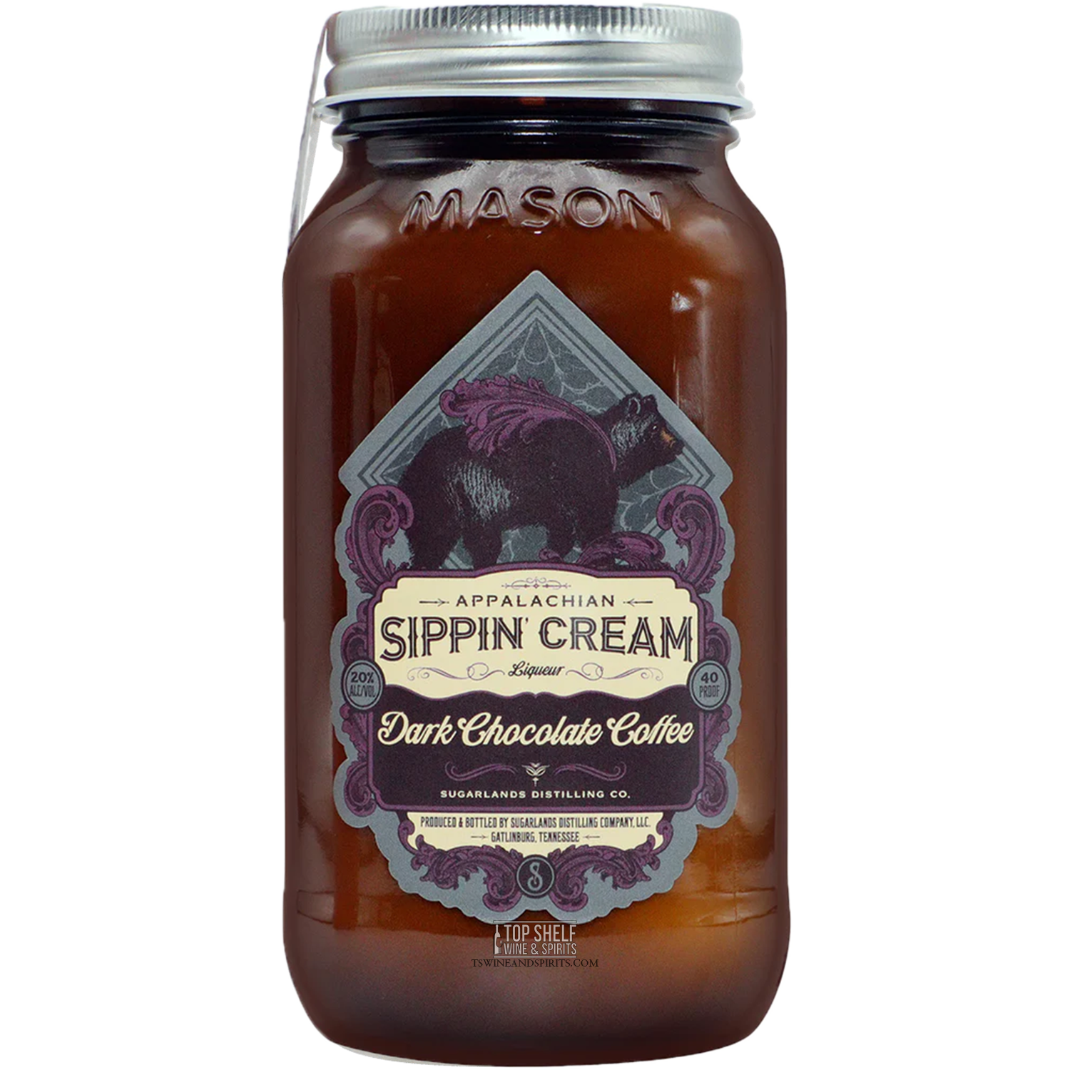 Sugarlands Shine Dark Chocolate Coffee Cream