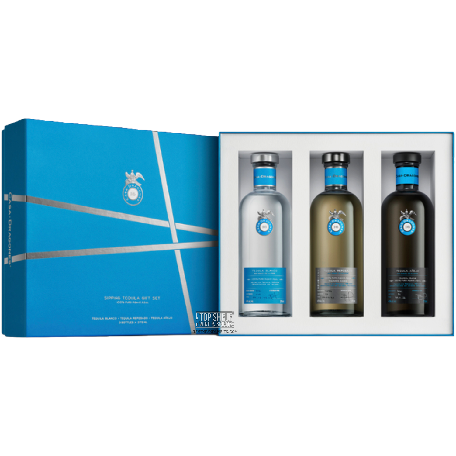 Casa Dragones Sipping Tequila Gift Set (3 Pack)