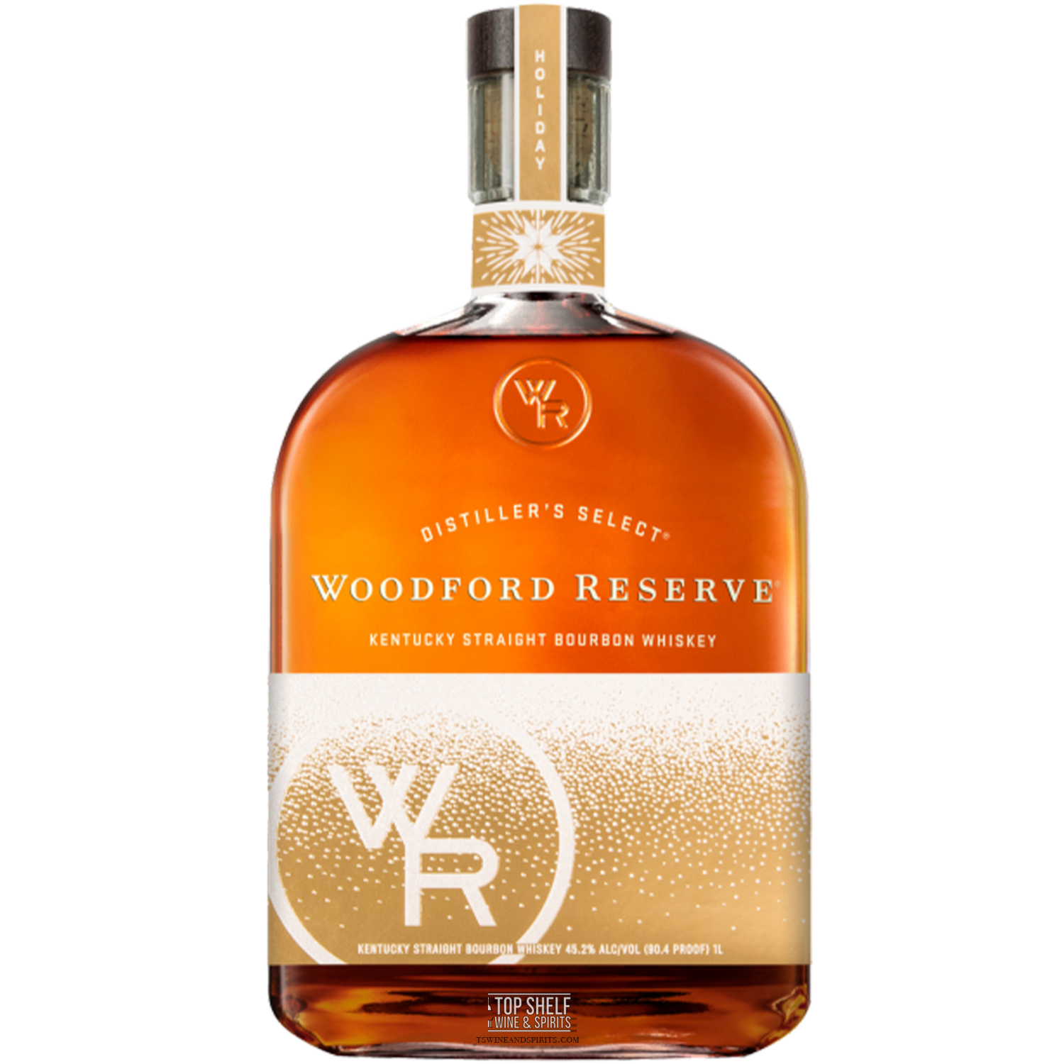 Woodford Reserve Holiday Bottle Limited Edition Kentucky Straight Bourbon (2023) 1L