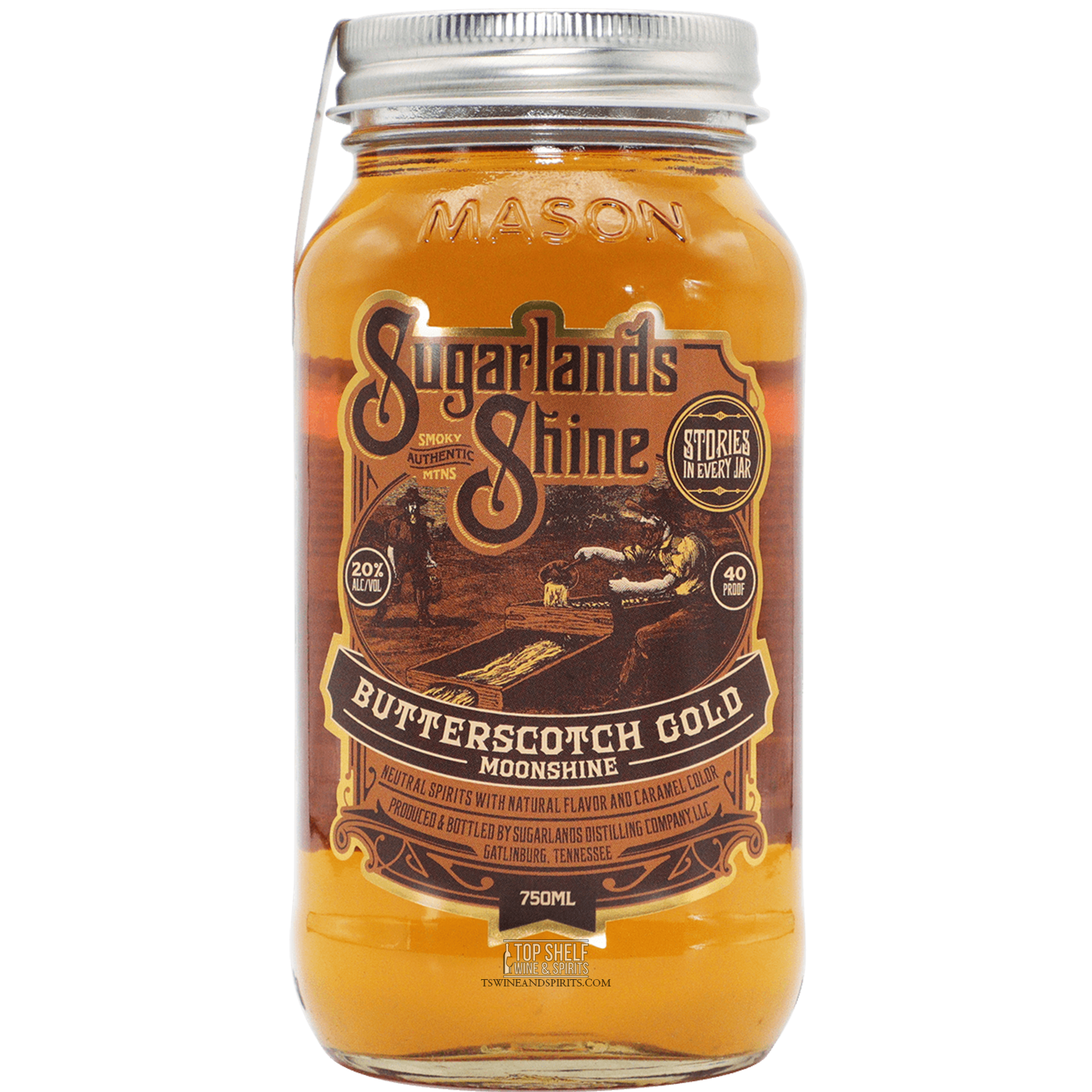Sugarlands Shine Butterscotch Gold Moonshine