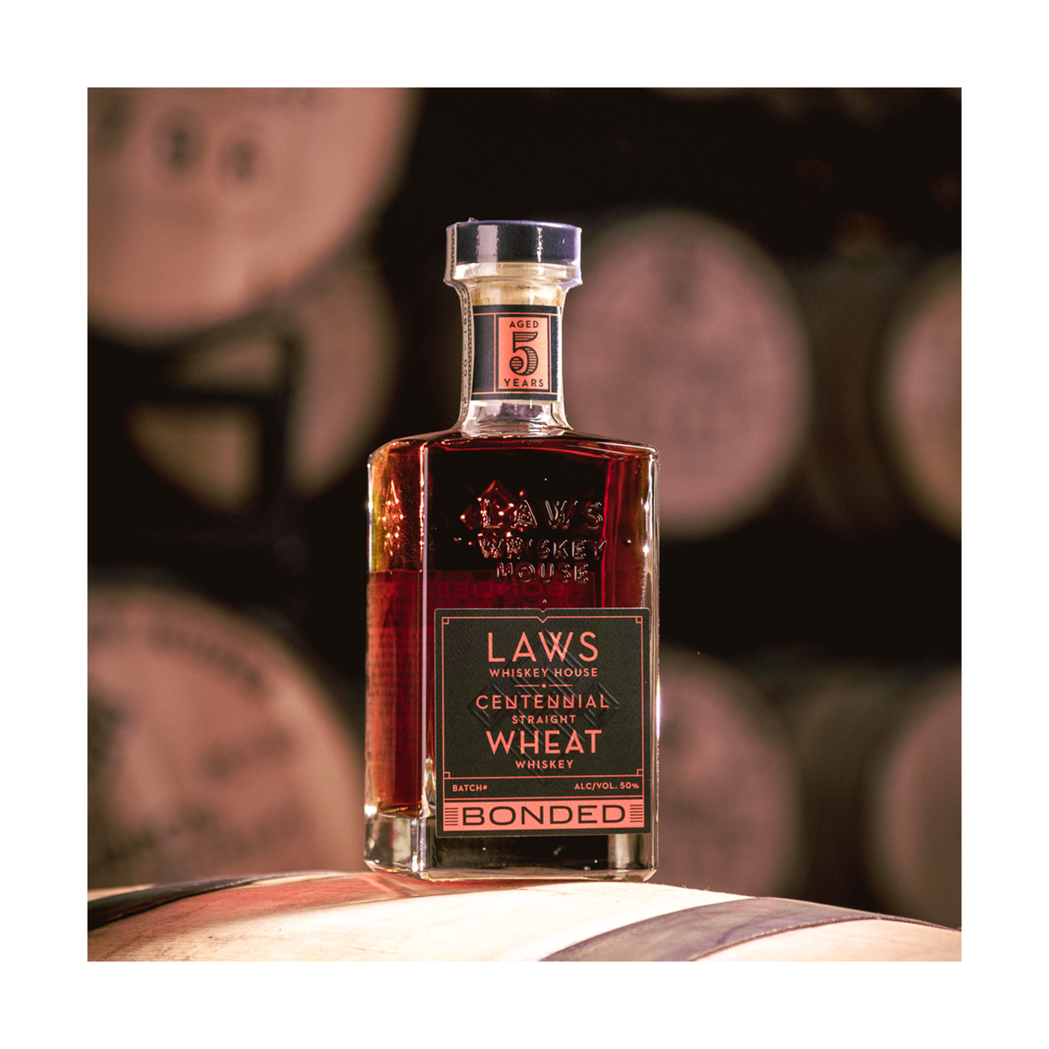Laws Centennial Batch 5 Straight Wheat Bonded 7 Year