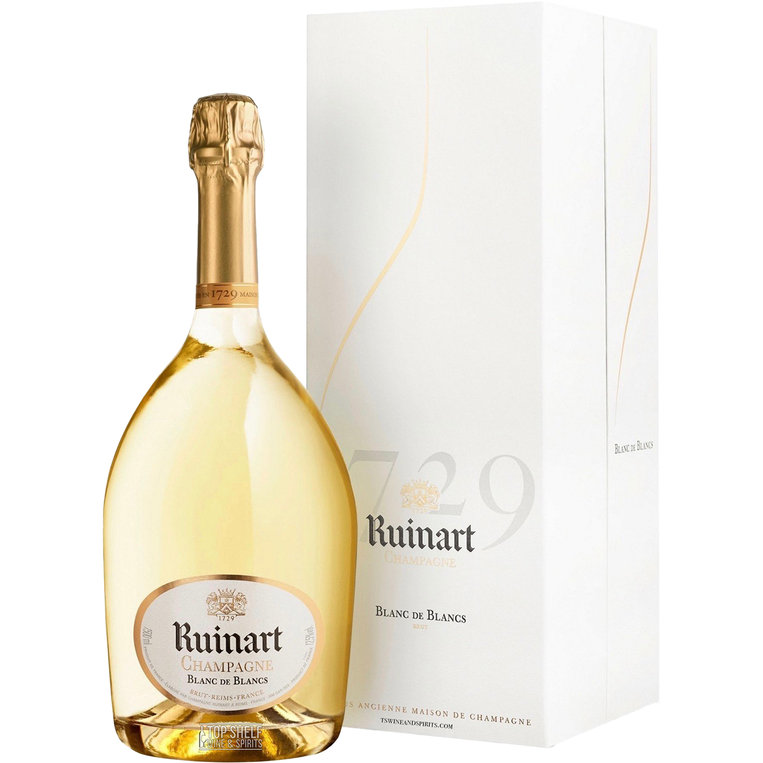 Champagne Ruinart, Blanc de Blancs, 750 ml – Maison Mura