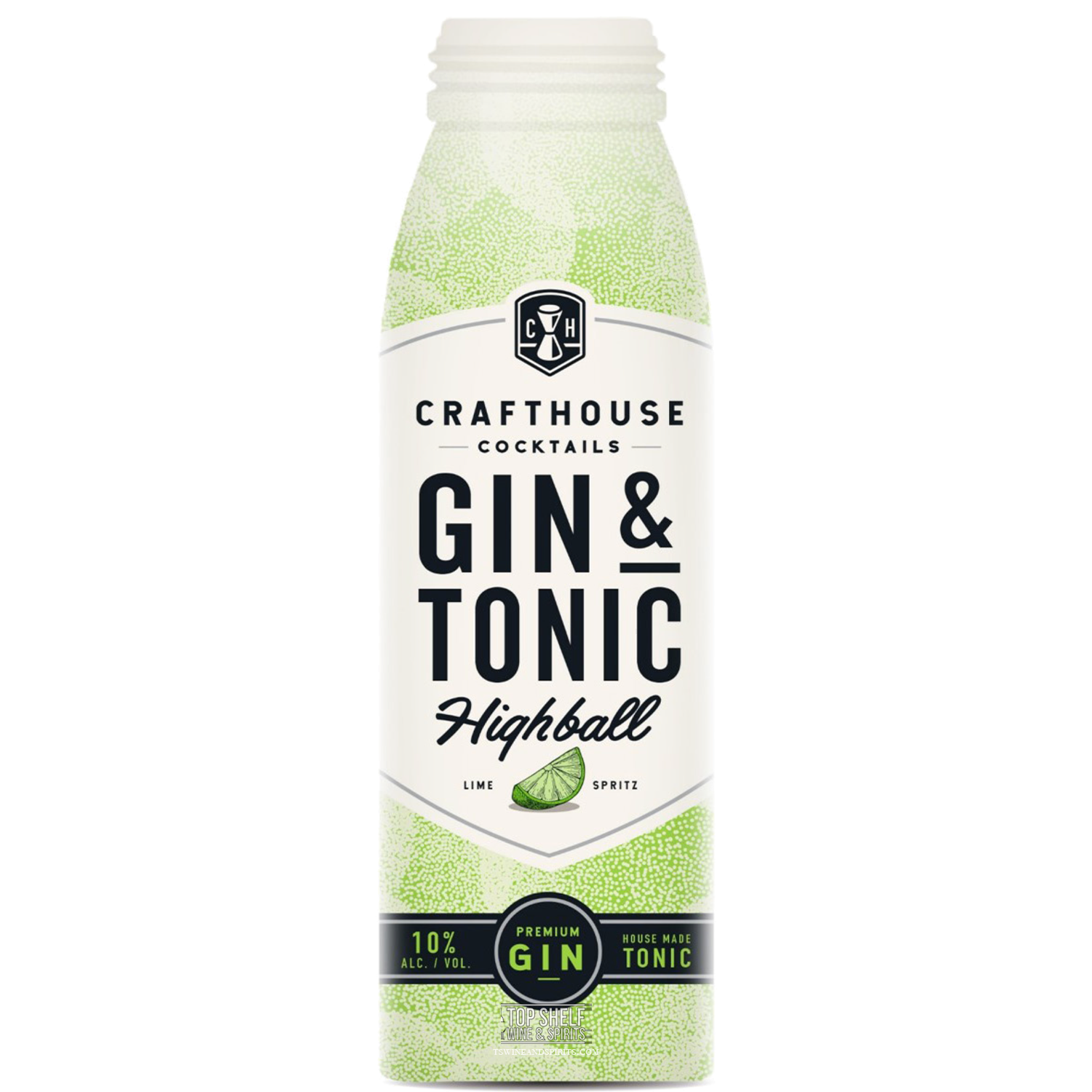 Crafthouse Cocktails Gin and Tonic highball 355mL with lime spritz, expertly crafted with premium gin.